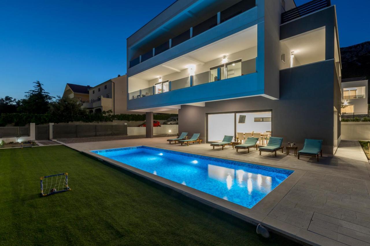 Luxury Villa La Nonna Ana - Heated Pool, Sea View, Near Split Kaštela Extérieur photo